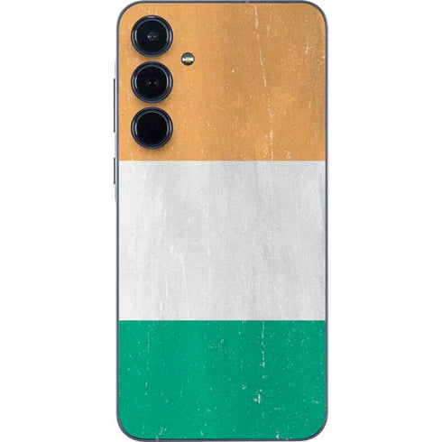 Ivory Coast Flag Distressed Galaxy A35 5G Skin